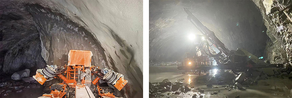 雙臂（液壓）鑿巖臺車